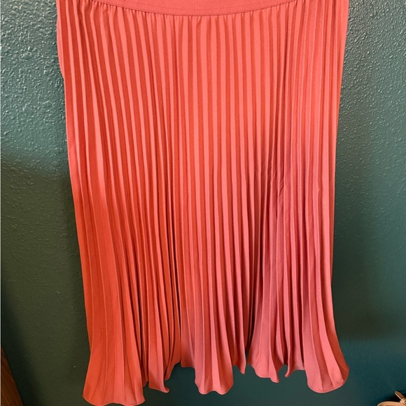 Red Midi Skirt - Picture 3 of 3